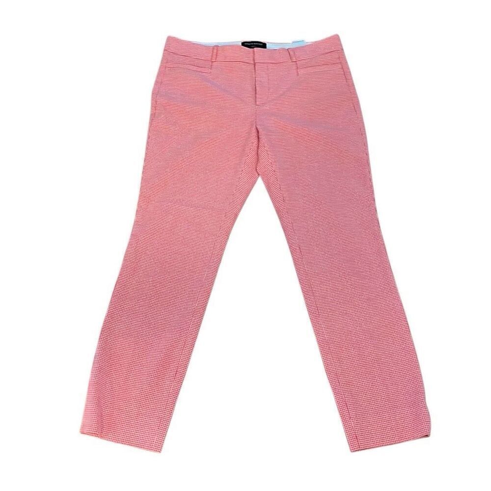 Banana republic adorable checkered ankle pants, size